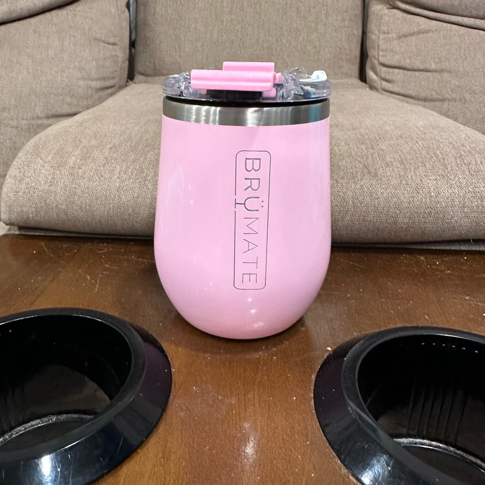Brumate pink wine cup
